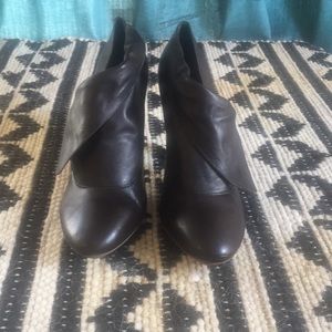 Coach Dark Brown Ankle Boots - Size 10